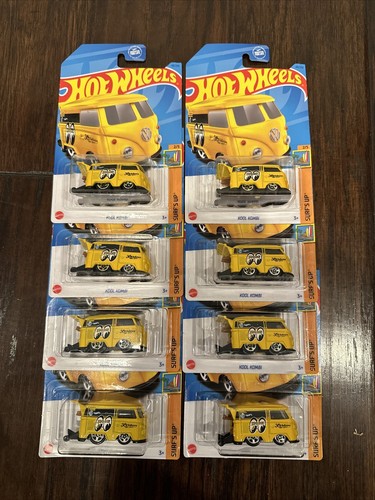 2023 Hot Wheels MOON EYES VW KOOL KOMBI 30TH ANNIVERSARY LOT