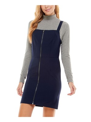 Женский укороченный топ KINGSTON GREY Gray Heather с длинным рукавом и черепашьим вырезом для юниорок XXL