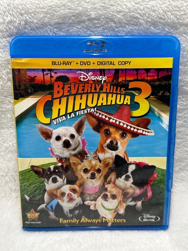 Beverly Hills Chihuahua 3 Viva La Fiesta! Childrens Blu-Ray