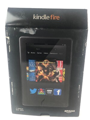 Amazon Kindle Fire 7  8GB Wi-Fi, 7'' - Black Brand New FACTORY SEALED