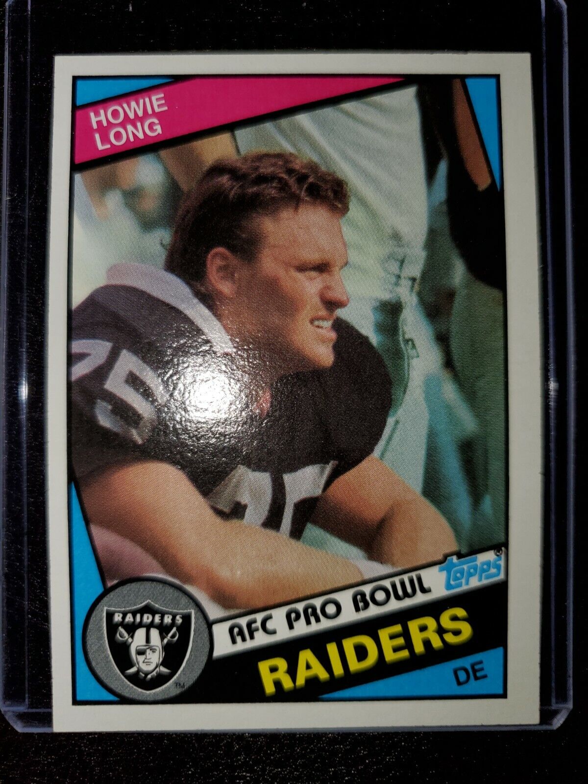 1984 Topps HOWIE LONG Rookie Card #111 RAW FIRE ?? HOF . rookie card picture