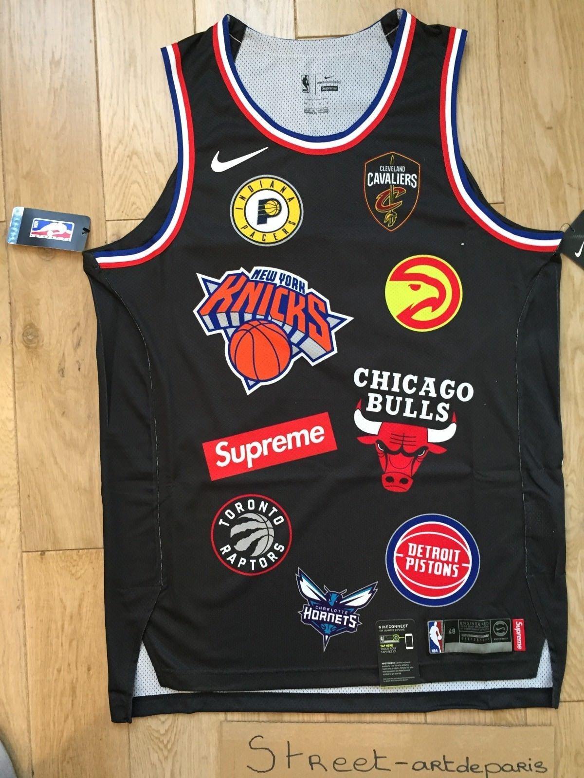 トップス Supreme/Nike/NBA Teams Authentic Jersey Supreme Nike/NBA Teams Authentic Jersey White Men's - SS18 - US