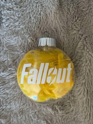 Fallout Christmas Ornament Nuka Cola Glitter Round Ornament