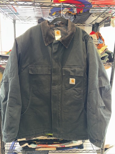 Vintage Carhartt Jacket Mens 50 R Union Made Detroit Quilted