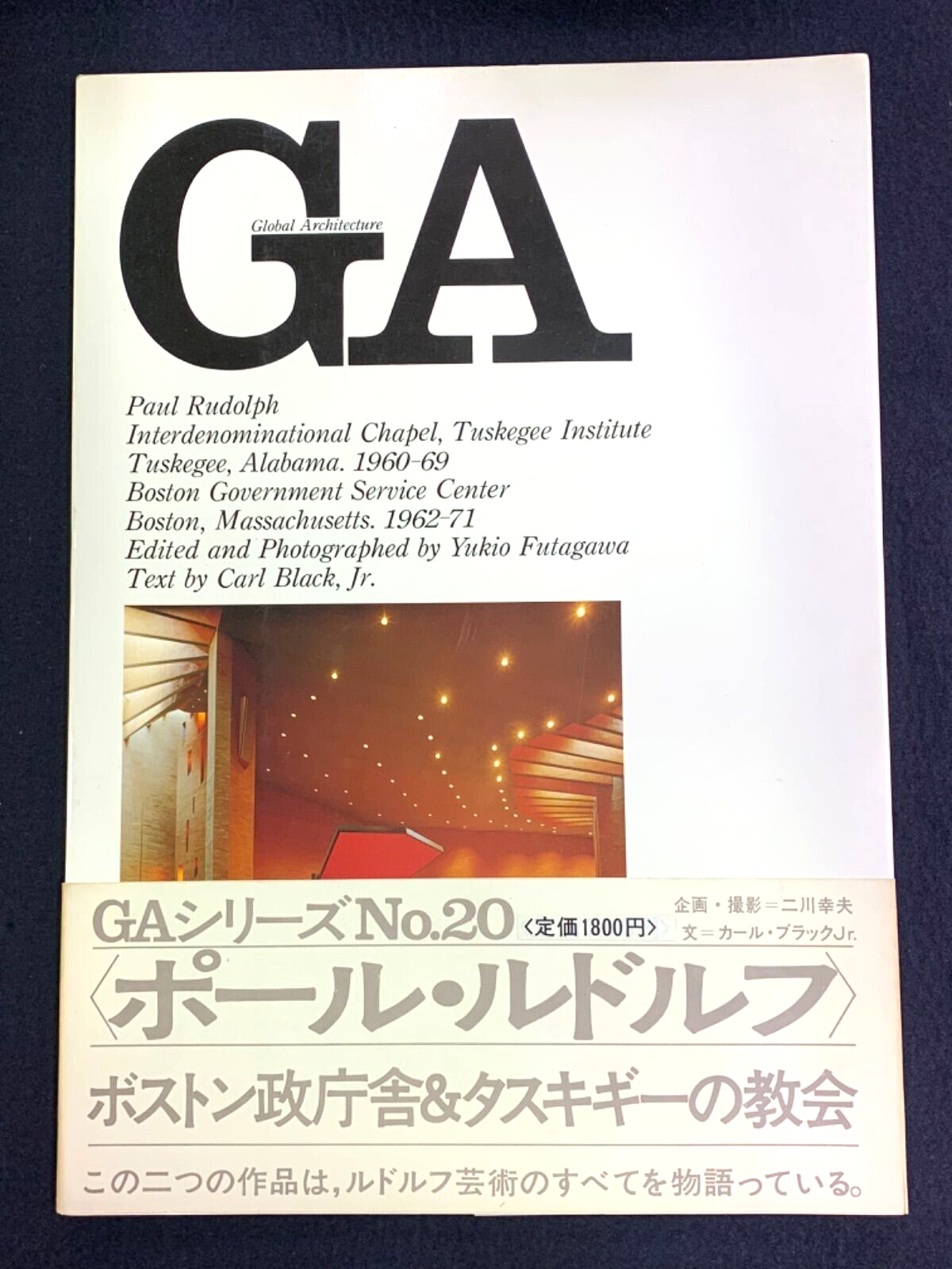 くらしを楽しむアイテム Paul #20 Architecture Global GA Rudolph Chapel Tuskegee 洋書