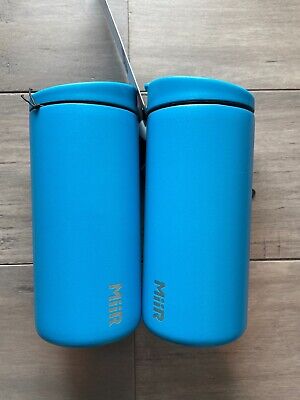 Miir 2 12 OZ Blue THERMO 3D Double Wall Vacuum Insulated Steel Travel Tumblers