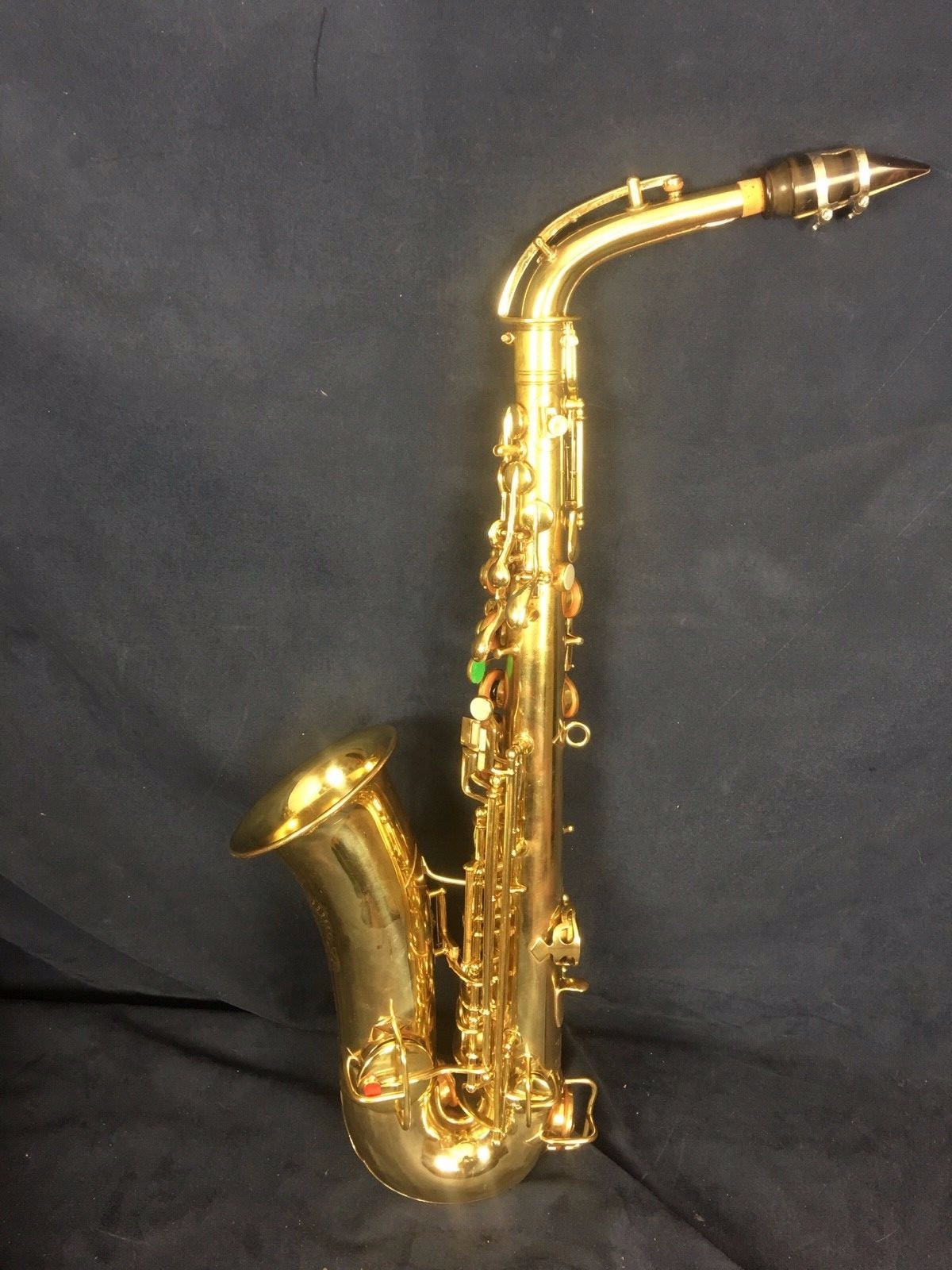 Vintage 1920's Wurlitzer American Alto Sax. Model 48M. New Pads. Refurbished.