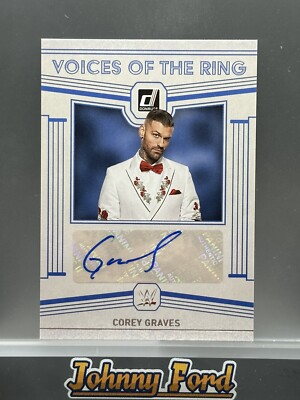 2023 Panini Chronicles WWE Corey Graves Voices Of The Ring Auto Autograph