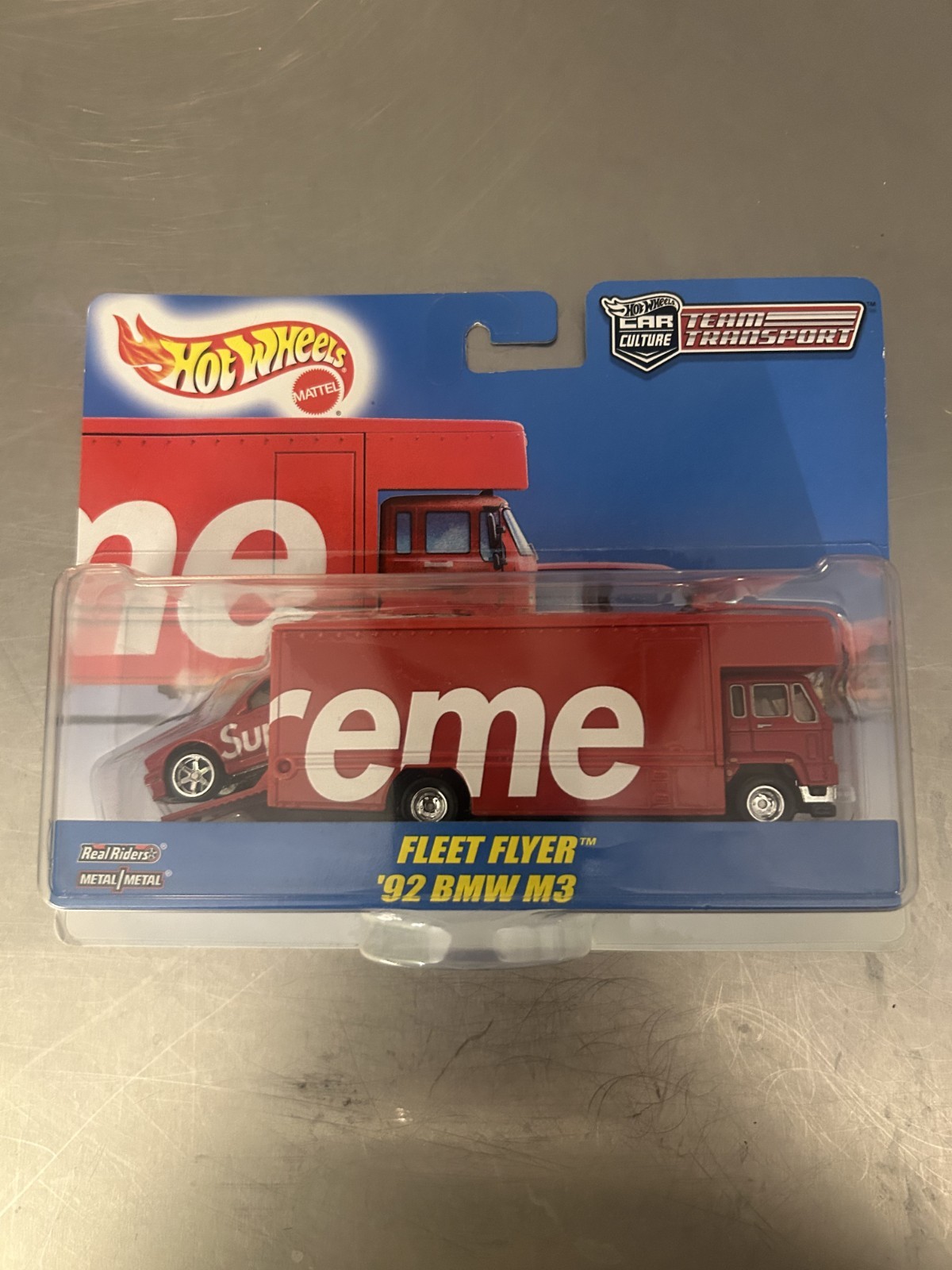 Supreme Hot Wheels Fleet Flyer + 1992 BMW M3 (19SS) Unopened