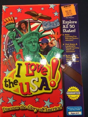 I Love the USA CDRom Software 40200341