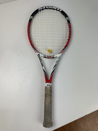 Tennis Racquet-Wilson Steam 99LS 4 3/8 Grip size