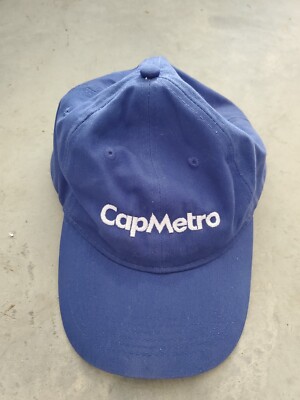 CapMetro Capital Metro Austin Texas Adjustable Hat Cap 329 