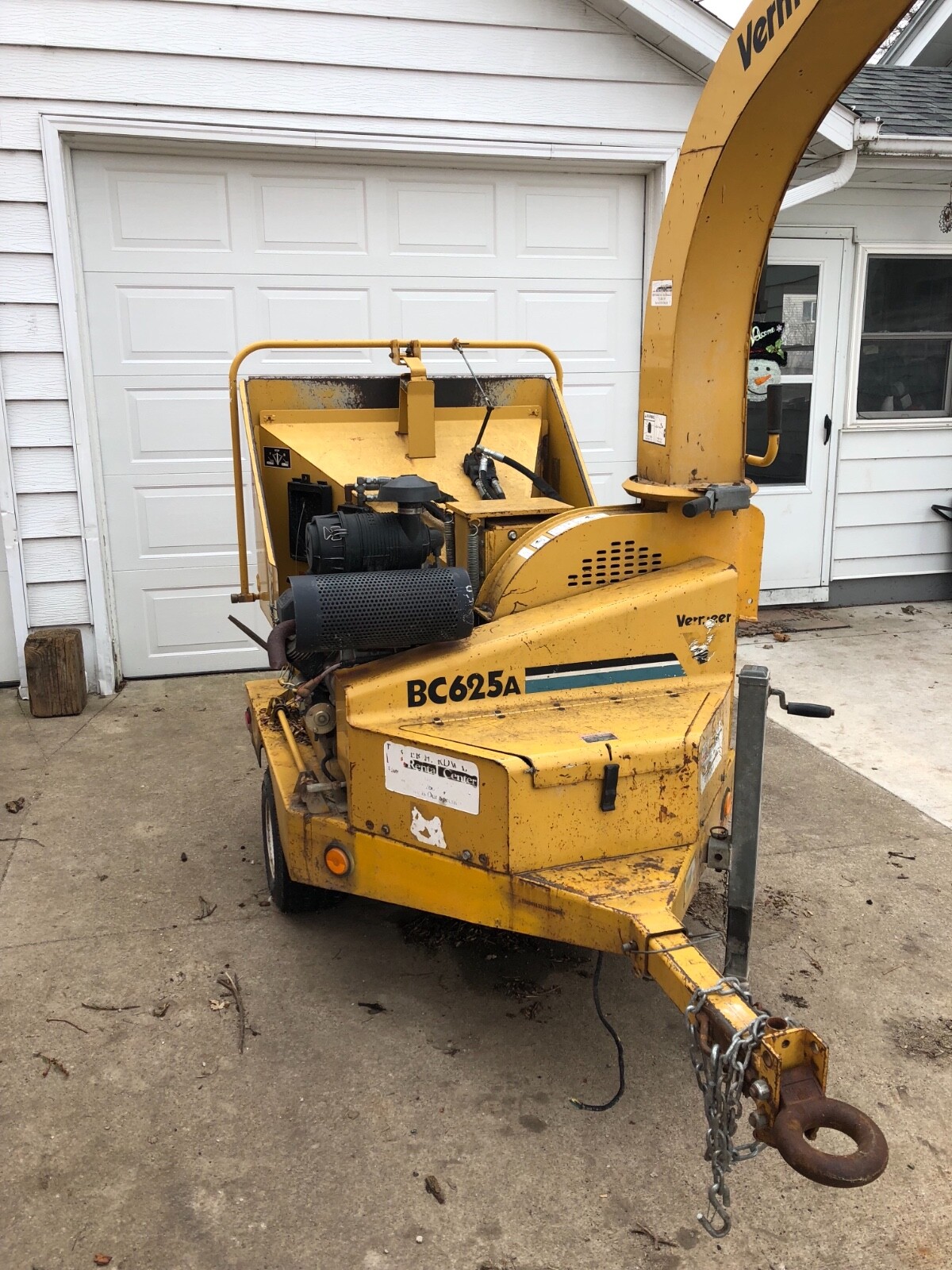 vermeer wood chipper