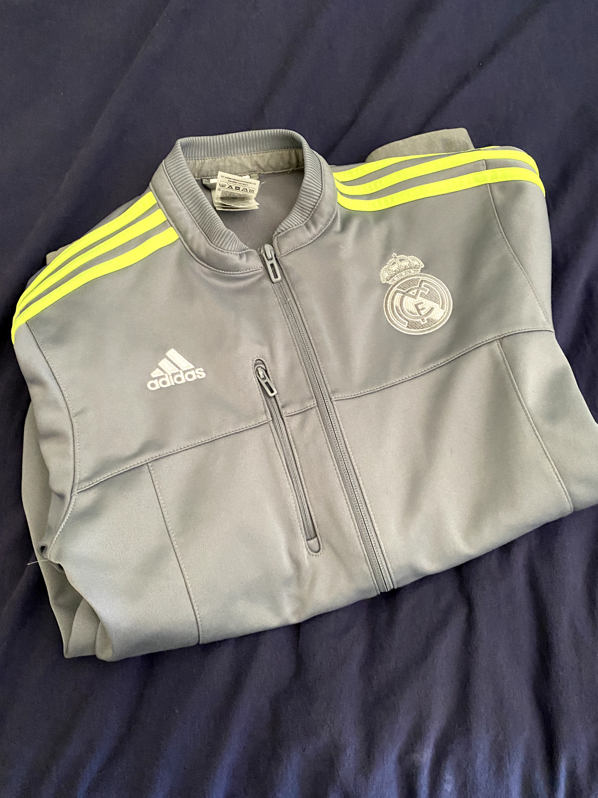 ウェア adidas Real Madrid Anthem Jacket 2015-16 2015-2016 REAL MADRID ADIDAS ANTHEM JACKET | eBay