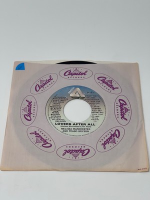 Melissa Machester - ''Lovers after all'' & ''Happier than I've ever '' 45 RPM (#651)