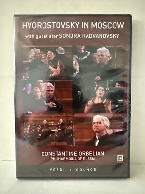 Hvorostovsky in Moscow (DVD) New Sealed Constantine Orbelian Philharmonia Russia
