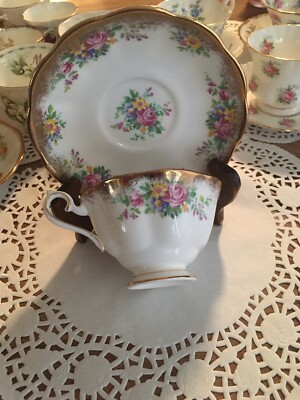 Vintage Royal Albert Floral Teacup And Saucer