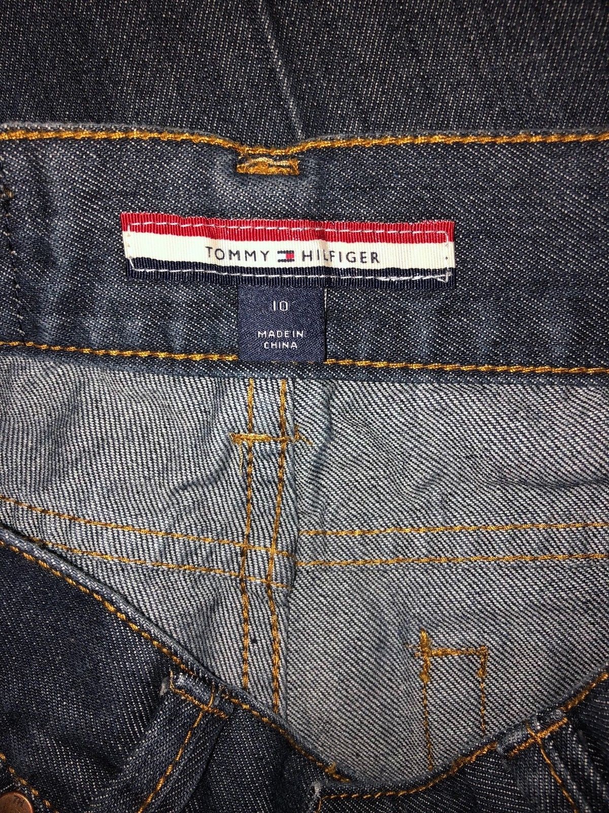 Tommy Hilfiger kids blue jeans size 10 flat front