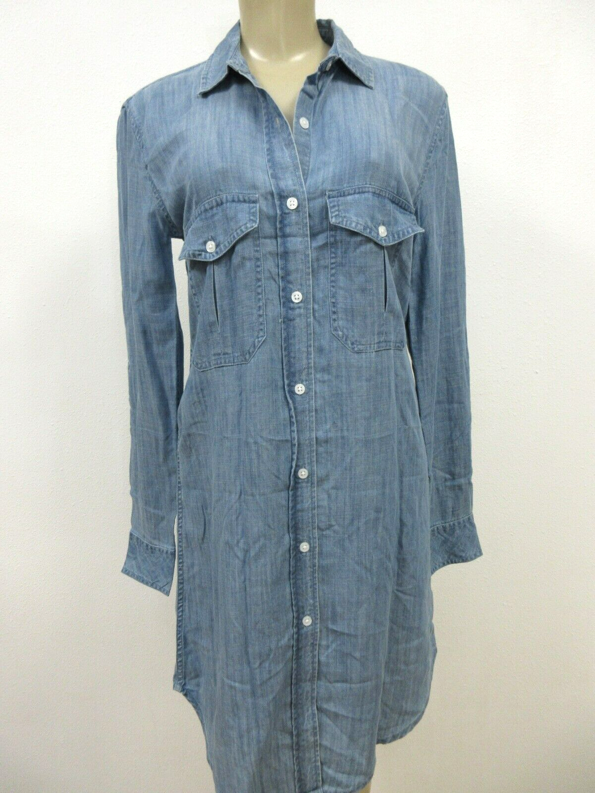 kyla seo denim dress Caite and Kyla Seo  Leaf Boutique