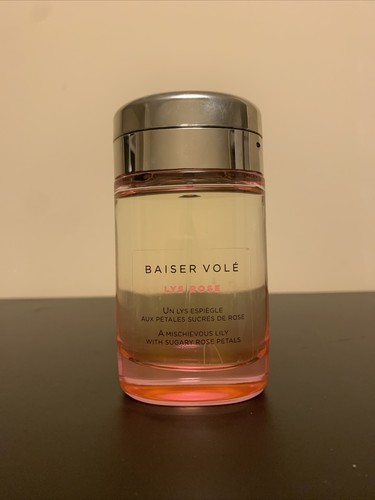 香水(女性用) Cartier BAISER VOLE LYS ROSE 100ml Rare/discontinued Cartier Lys Rose Eau De Toilette 98/100ml Tester