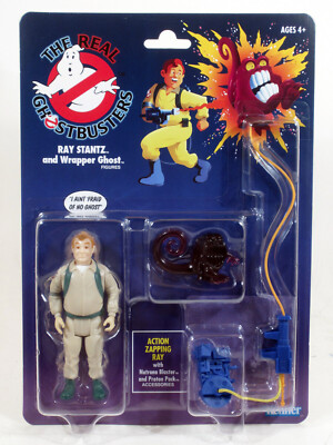 Hasbro The Real Ghostbusters RAY STANTZ w Wrapper  Ghost Figure Retro Toy Kenner