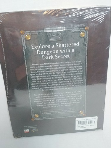 Dungeons & Dragons RPG Shattered Gates of Slaughtergarde New Never Opened