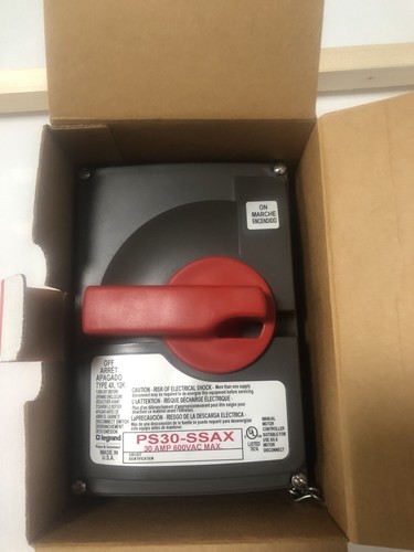 Legrand PS30-SSAX Safety Switch