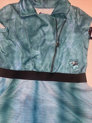 Disney Store Descendants 3 Uma Tutu Dress Girls Sz 2XL Teal