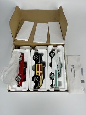 Silver Age Of Ford 1/32 Scale Die Cast Cars '46 Sportsman '58 Edsel 641/2Mustang