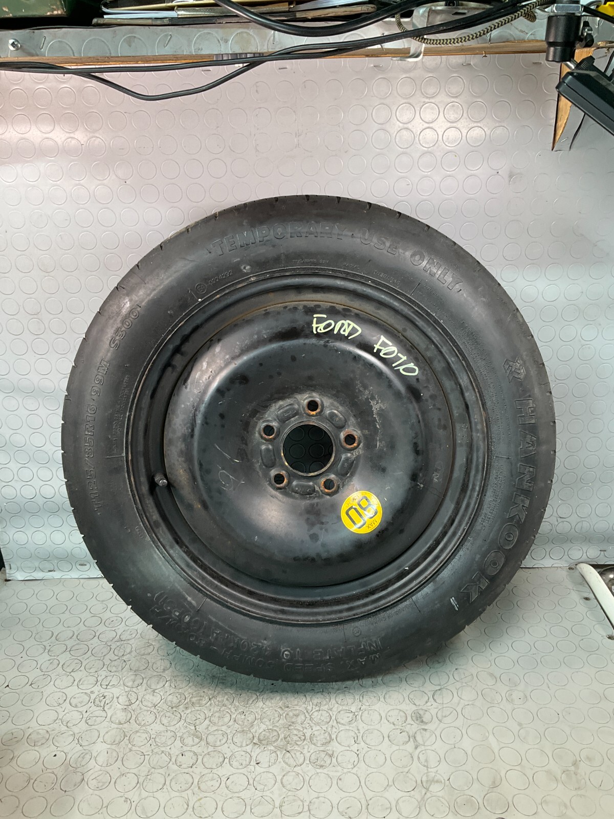 RUOTA RUOTINO DI SCORTA FORD T125/85 R16