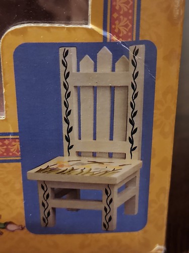 KINGSTATE THE DOLLCRAFTER Minerva Doll  Porcelain W/ Haidpainted Chair & Tags