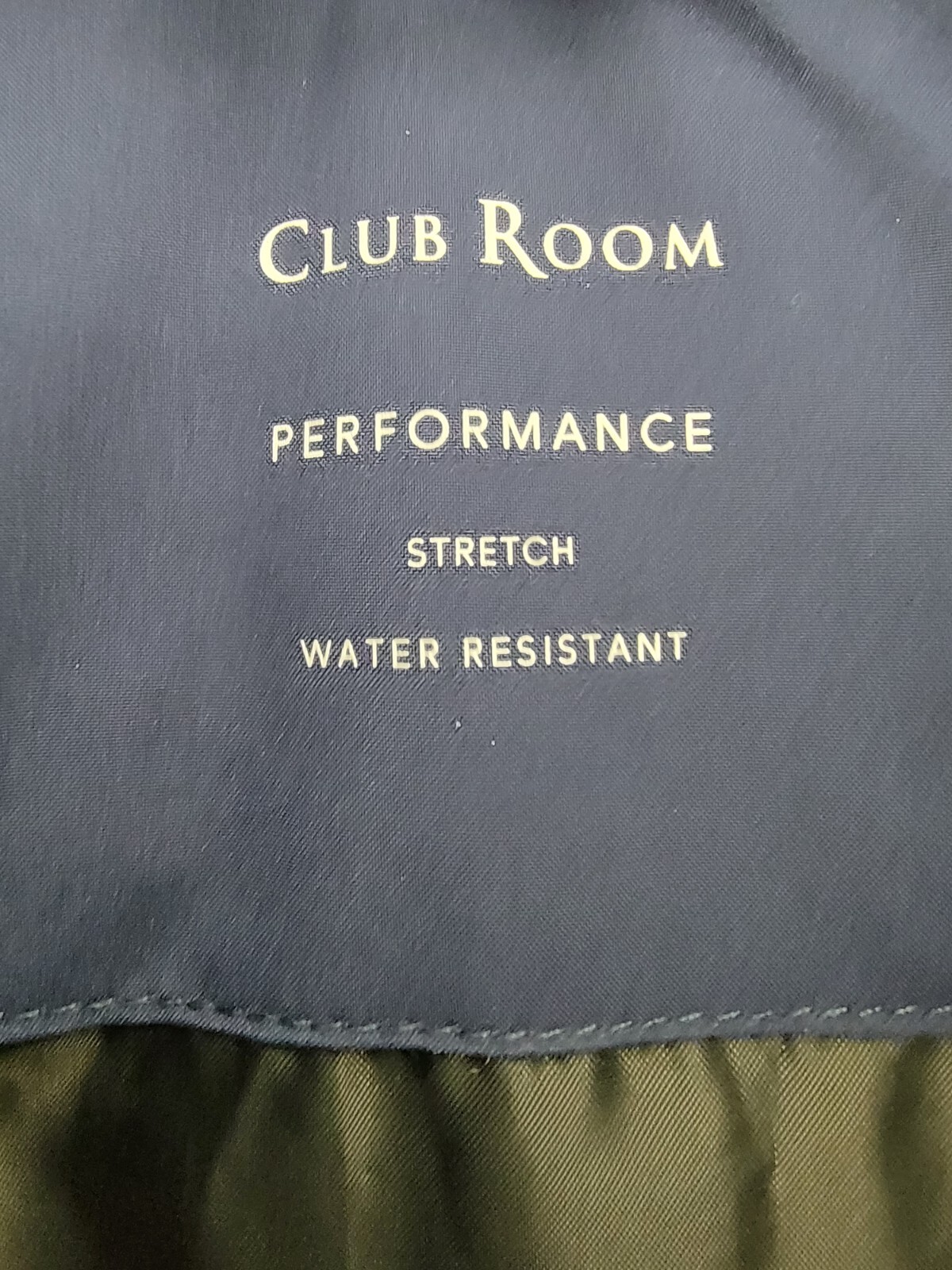 Club Room Stretch Hooded Puffer Jacket Men's M Ski Printed Zip Closure L/S - Picture 10 of 17