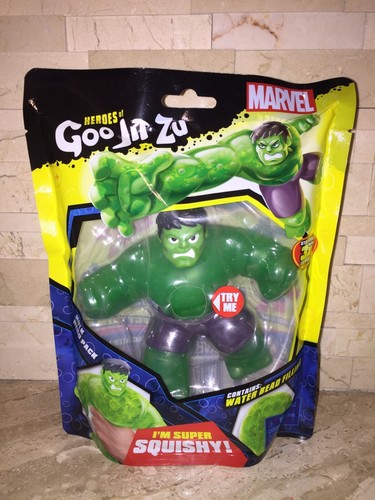 New Marvel Heroes of Goo JIT ZU The Hulk 3x Stretchy Water