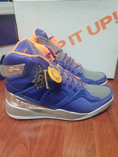 Pre-owned Reebok The Pump Certified X Limited Edt 25th Anniversary Size 10.5 M44772 In Blue