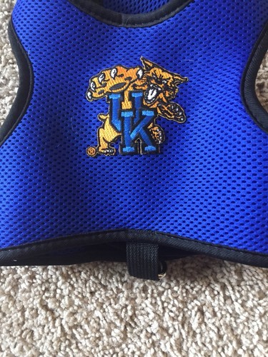 Hunter Pet Mesh Padded Univ Of Kentucky Dog Harness Vest Large Blue
