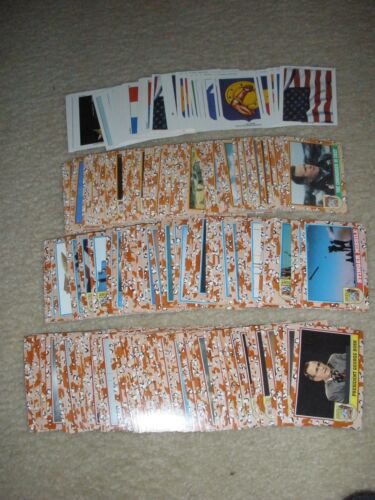 1991 Topps Desert Storm Set all 3 Series W/ Stickers & Wrappers NrMt (264&44&3)