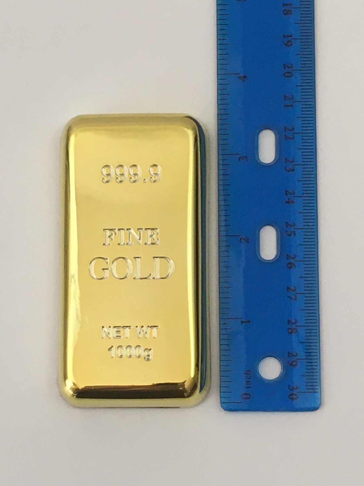 Fake Gold Bar Paperweight Gold Bullion Bar Paper Weight High Quality Prop