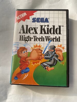 Alex Kidd: High-Tech World (Sega Master, 1989) Awesome Condition