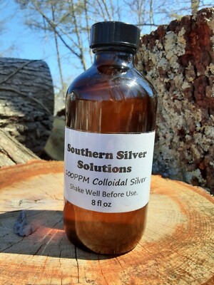 COLLOIDAL SILVER 100 PPM 8 OZ.- IMMUNE SUPPORT  