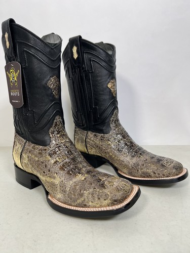 Square Toe Handcrafted Natural 8 Ee