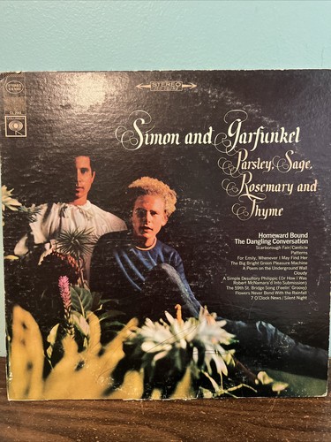 Simon & Garfunkel Parsley Sage Rosemary Thyme 1966 Columbia Simon & Garfunkel Parsley Sage Rosemary Thyme 1966 Columbia