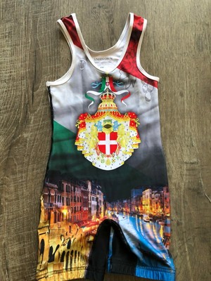 youth medium wrestling singlet