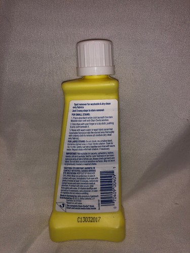 CARBONA Stain Devils Remover Make-up & Grass Spot Remover for Fabrics Brand New