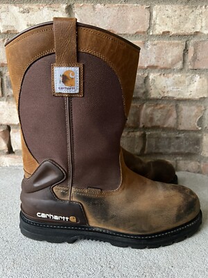 Men's carhartt wellington boots best sale