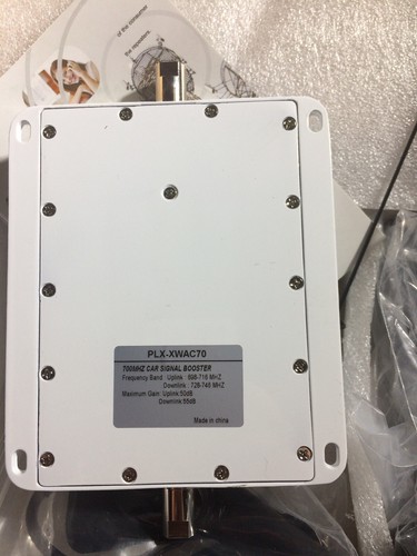 Phonelex Car Use Cell Phone Signal Booster AT&T T-Mobile 700MHz 4G LTE Band 12