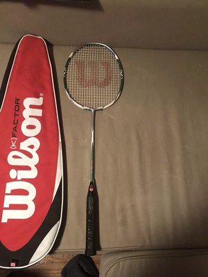 wilson badminton gear set