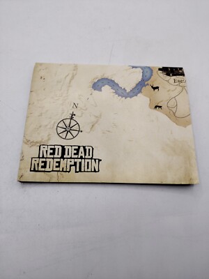Red Dead Redemption PS3 Map 5402071 and Poster (no game)