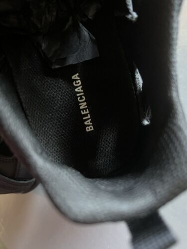 Pre-owned Balenciaga Drive Woman's Sneakers Size 37 Black Us7w With Box 100% Authentic