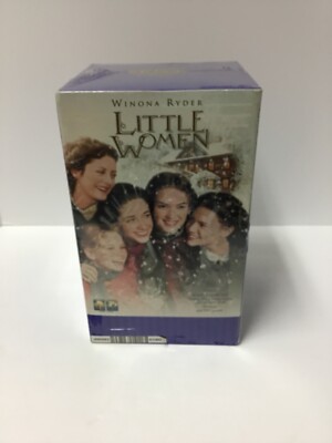 Vintage Winona Ryder Little Woman Keepsake Case Locket Novelette & Videocassette