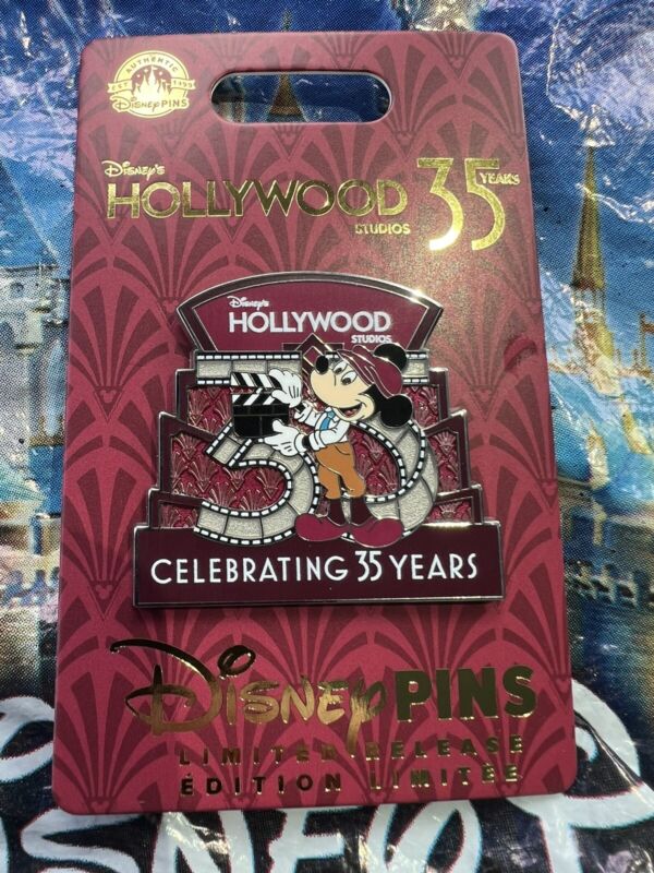 Disney Parks Hollywood Studios 35th Anniversary Director Mickey 2024 Pin LR